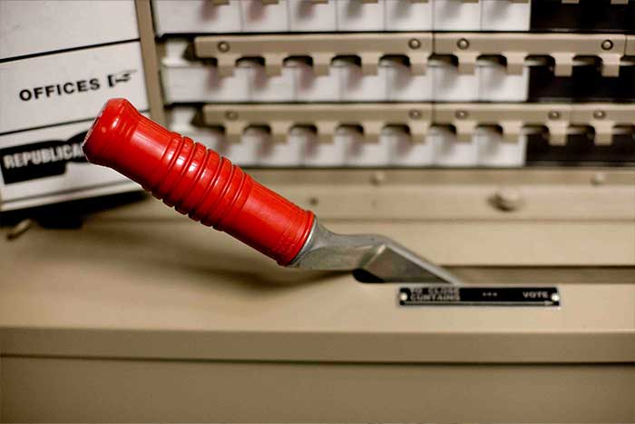 lever lever voting system