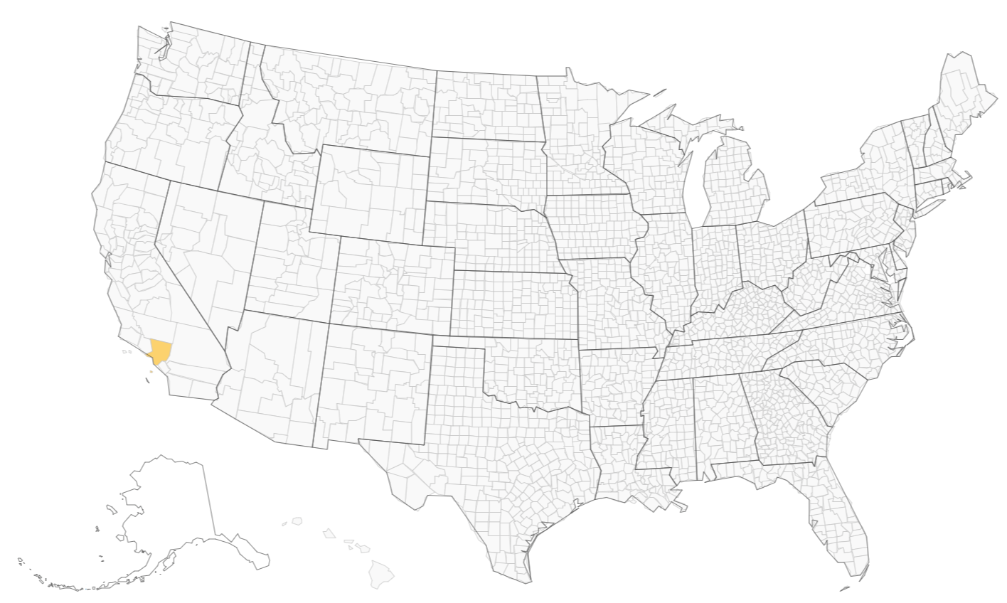 VSAP usage map 2022